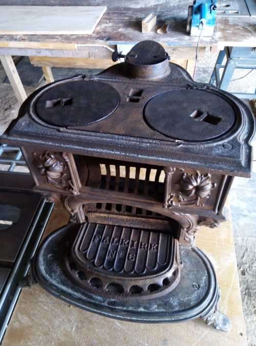 Appliances Falkirk No 6 Queen anne cast Iron wood burning stove was